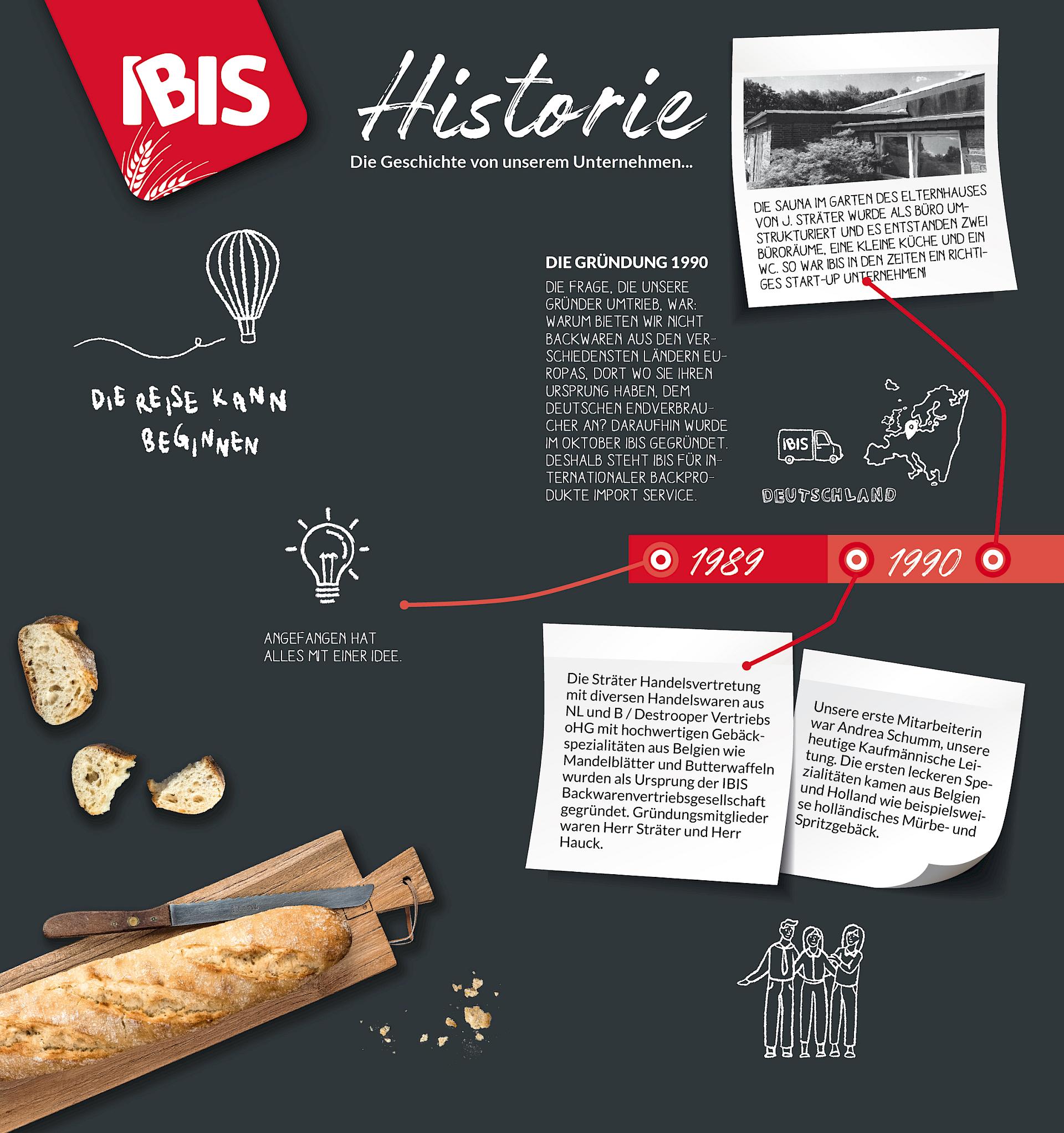 Timeline of IBIS company history