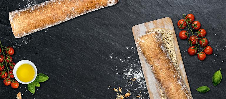 IBIS Ciabatta with olive oil and tomato