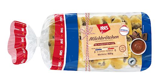 IBIS Milchbrötchen mit Schokostückchen