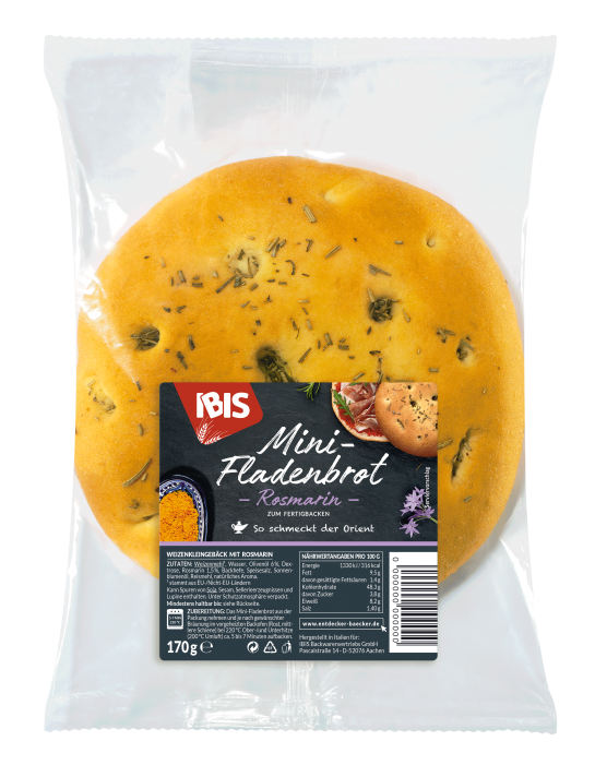IBIS Mini-Flatbread With Rosemary