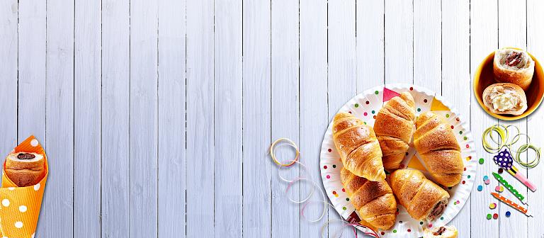 IBIS Kinder-Croissants With Milk-Cream-Filling