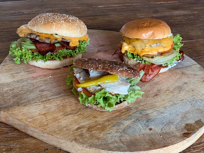 Threefold burger