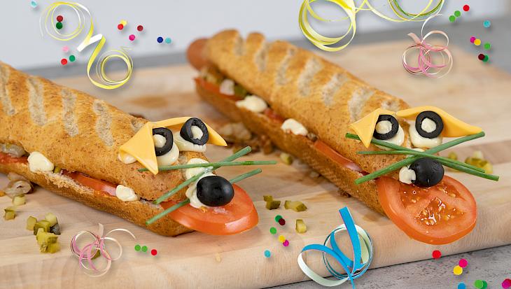 Hot Dog Rezept zu Karneval